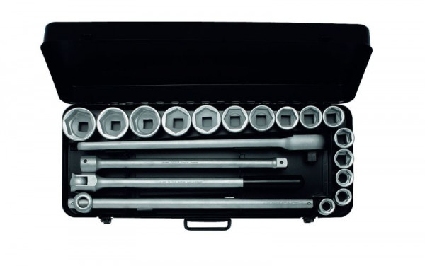 6-kant Steckschlüsselsatz 771-S15MZ 3/4 Zoll, 21-50 mm